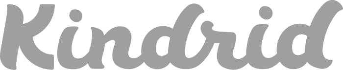 Kindrid logo gray